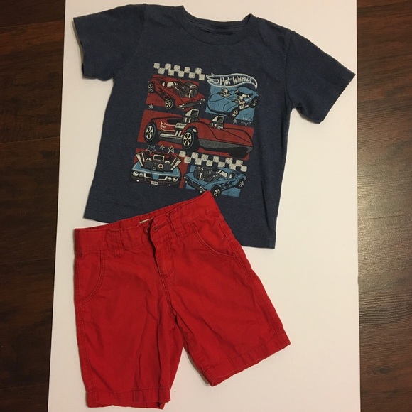 Old Navy + Jumping Bean Toddler boy Summer Outfit - Picture 1 of 5